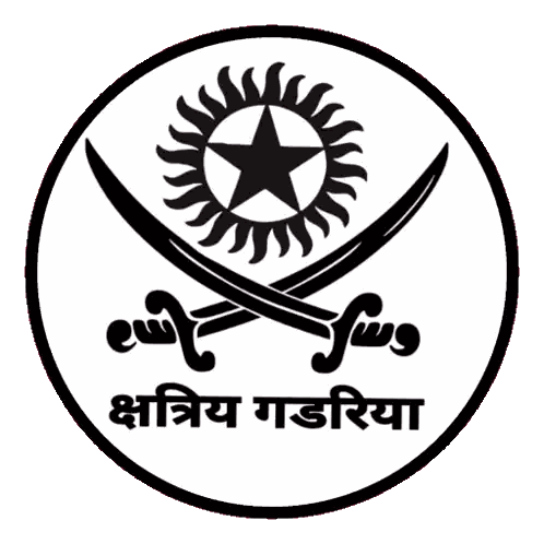 Yellow Circle With Crossed Swords And Star