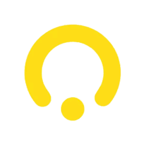 Yellow Circle With Inner Circle