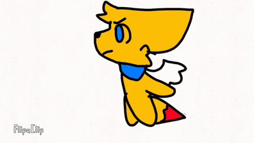 Yellow Dog with Blue Scarf
