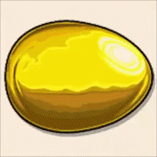 Yellow Egg Cartoon Drawing