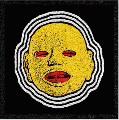Yellow Face With Red Eyes