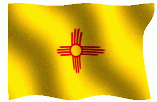 Yellow Flag With Red Cross Waving