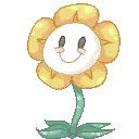 Yellow Flower With Smiley Face