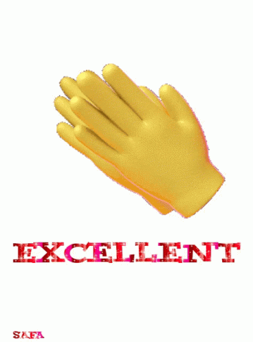 Yellow Gloves With Excellent