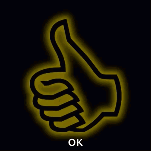 Yellow Glow Thumb GIF