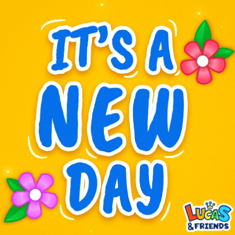 Yellow It's a New Day Lucas & Friends