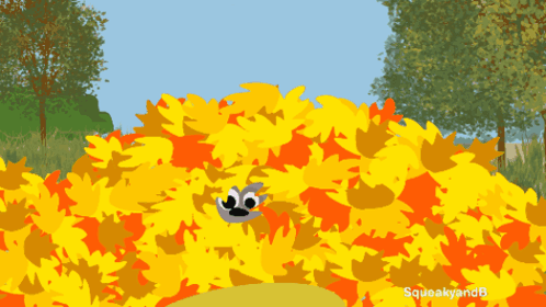 Yellow Leaves with Squeaky and B