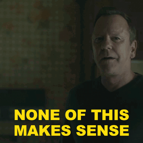 Yellow Man Says None of This Makes Sense