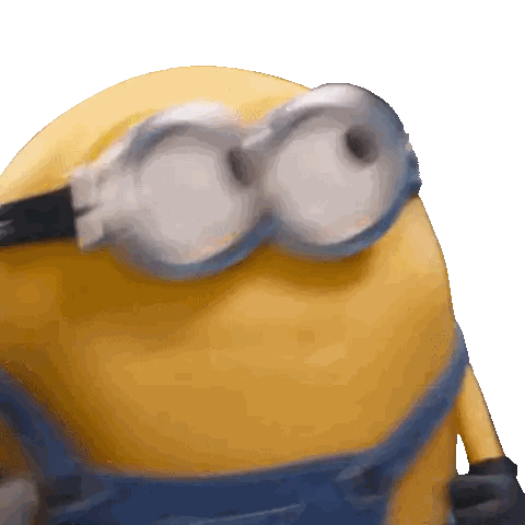 Yellow Minion Wearing Goggles