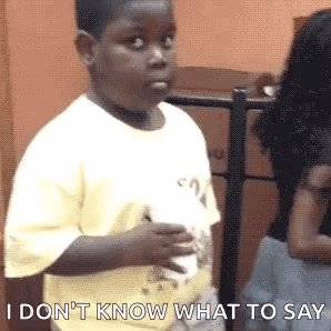 Yellow Shirt Boy Holding Saying I Don't Know GIF