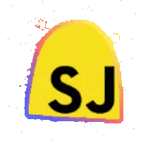 Yellow Sign With SJ Letter