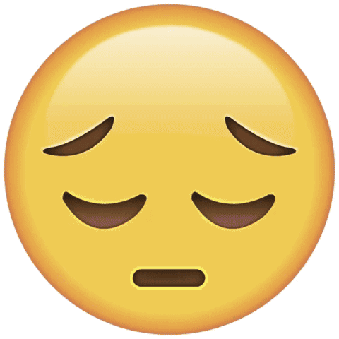 Yellow Smiley Face Eyes Closed