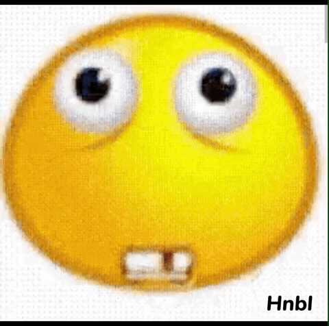 Yellow Smiley Face with Big Eyes