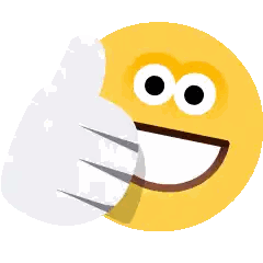 Yellow Smiley Giving Thumbs Up