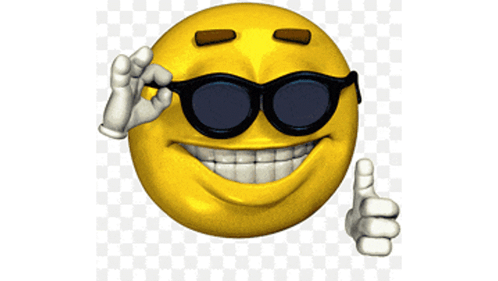 Yellow Smiley Giving Thumbs Up