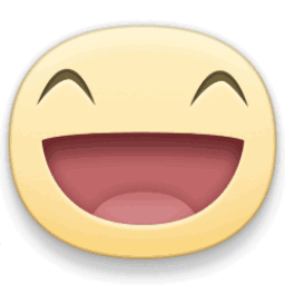Yellow Smiley Laughing
