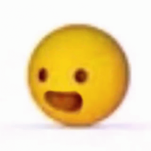 Yellow Smiley Surprised Expression