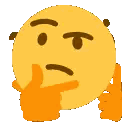 Yellow Smiley Thinking