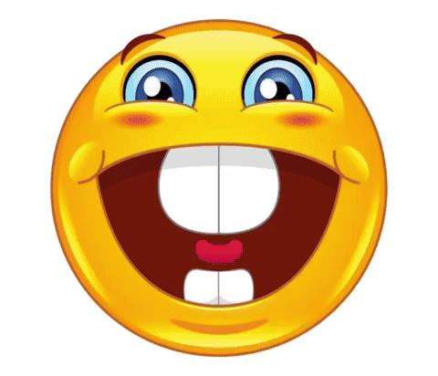 Yellow Smiley With Missing Tooth