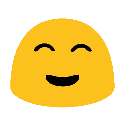 Yellow Smiley With Pink Heart Behind Eyes