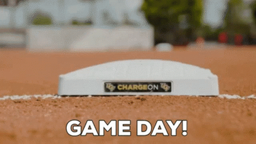 Yellow Softball Game Day GIF