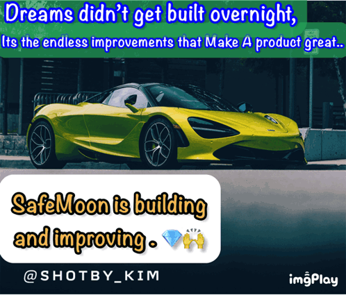 Yellow Sports Car Dreams Not Built Overnight