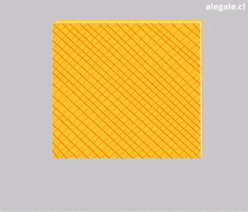 Yellow Square Cookie With Bite