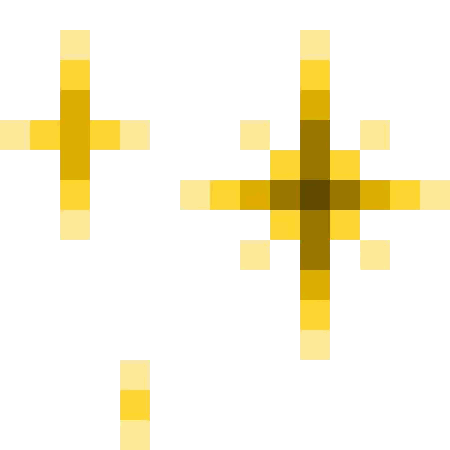 Yellow Squares Forming Cross