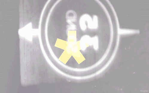 Yellow Star on Purple Background Keyler
