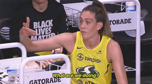 Yellow Swedish Woman Talking Black Lives Matter Man