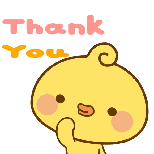 Yellow Teddy Bear with Thank You
