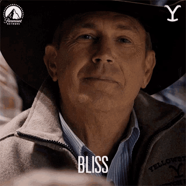 Yellowstone John Dutton Smirk Look Away Bliss GIF