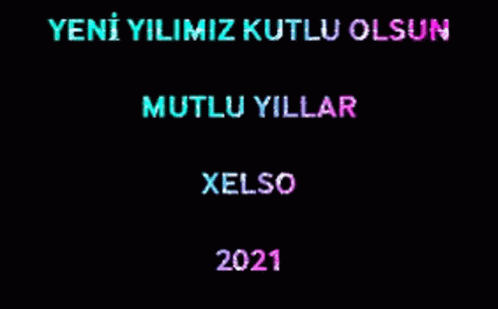 Yeniyilimiz Kutlu Olsun Fireworks