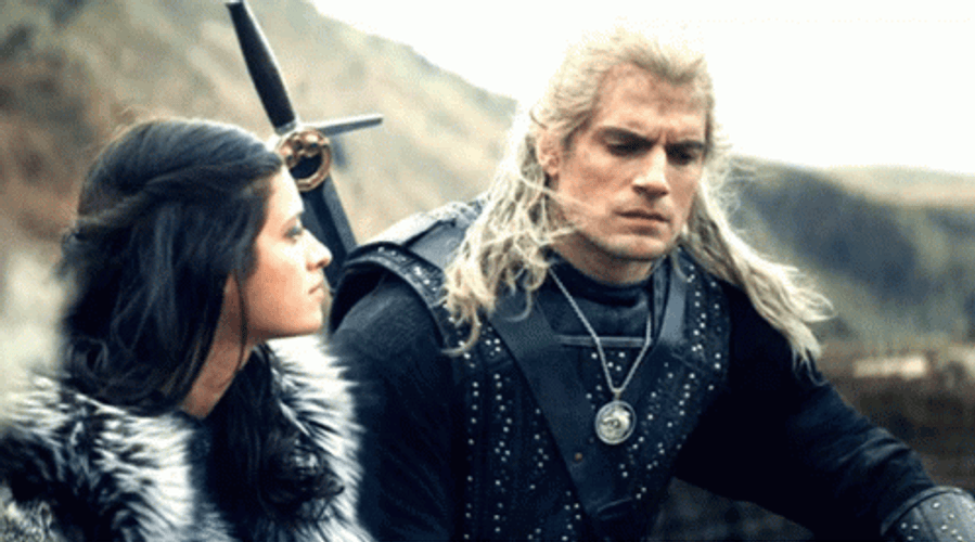Yennefer And Geralt Witcher GIF