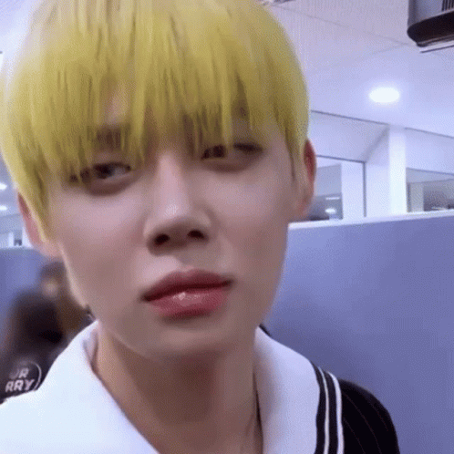 Yeonjun Fake Cry GIF