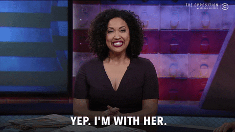 Yep Im With Her Candice Owens GIF