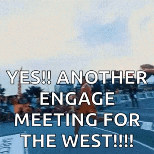 Yes! Another Engagement Meeting Sign GIF