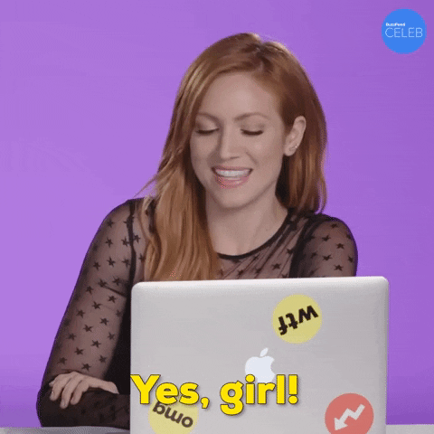 Yes Girl Brittany Snow GIF