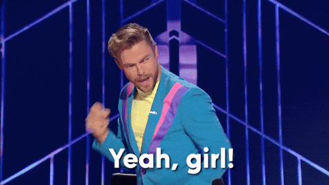 Yes Girl Derek Hough Dancing With The Stars GIF