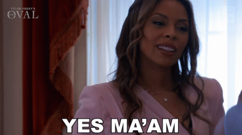 Yes Maam Ciera Payton GIF