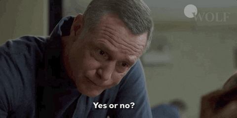 Yes Or No Chicago Pd Hank Voight GIF