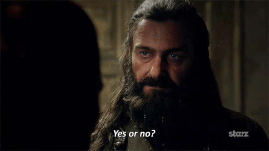 Yes Or No Edward Teach Black Sails GIF