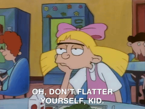Yes Or No Hey Arnold Helga Pataki GIF