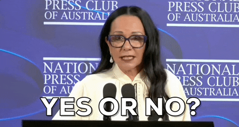 Yes Or No Linda Burney GIF