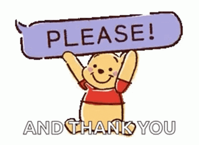 Yes Please And Thank You GIF