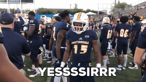 Yes Sir Chattanooga Mocs Game GIF