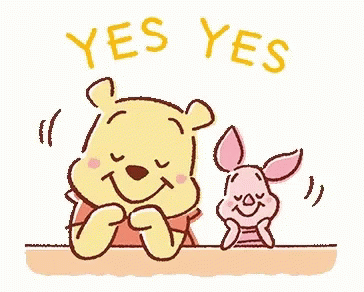 Yes Yes Winnie The Pooh And Piglet GIF