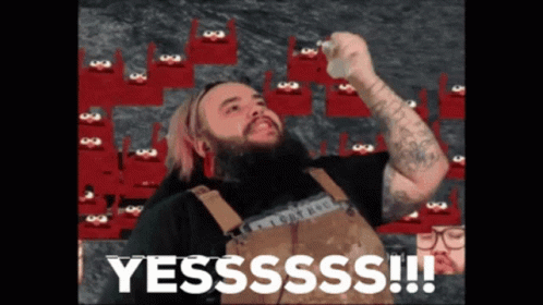 Streamer Screaming Yess GIF