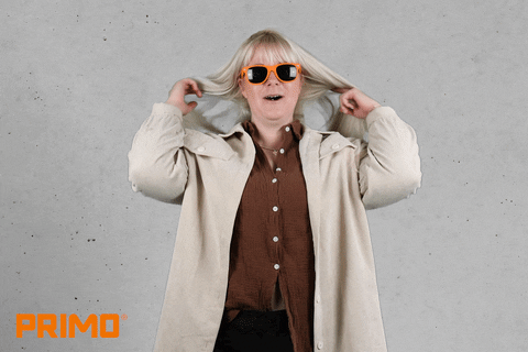 Yesss Girl Shades Off Hair Flip Chilling GIF