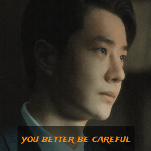 Yibo Warns You Better Be Careful GIF